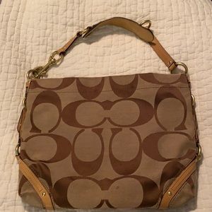 Authentic Coach shoulder bag.  In super shape